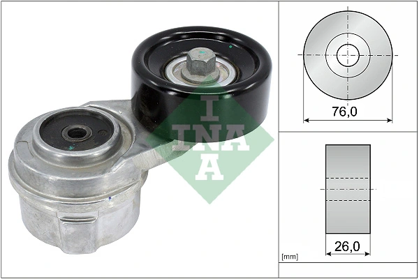 Belt Tensioner, V-ribbed belt